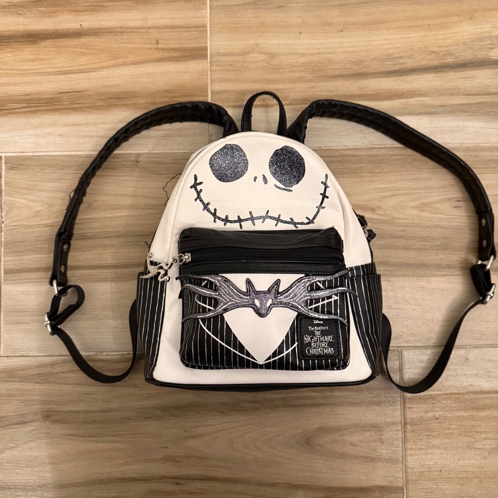 Loungefly Disney Nightmare Before Christmas Jack Skellington Mini Backpack Zero